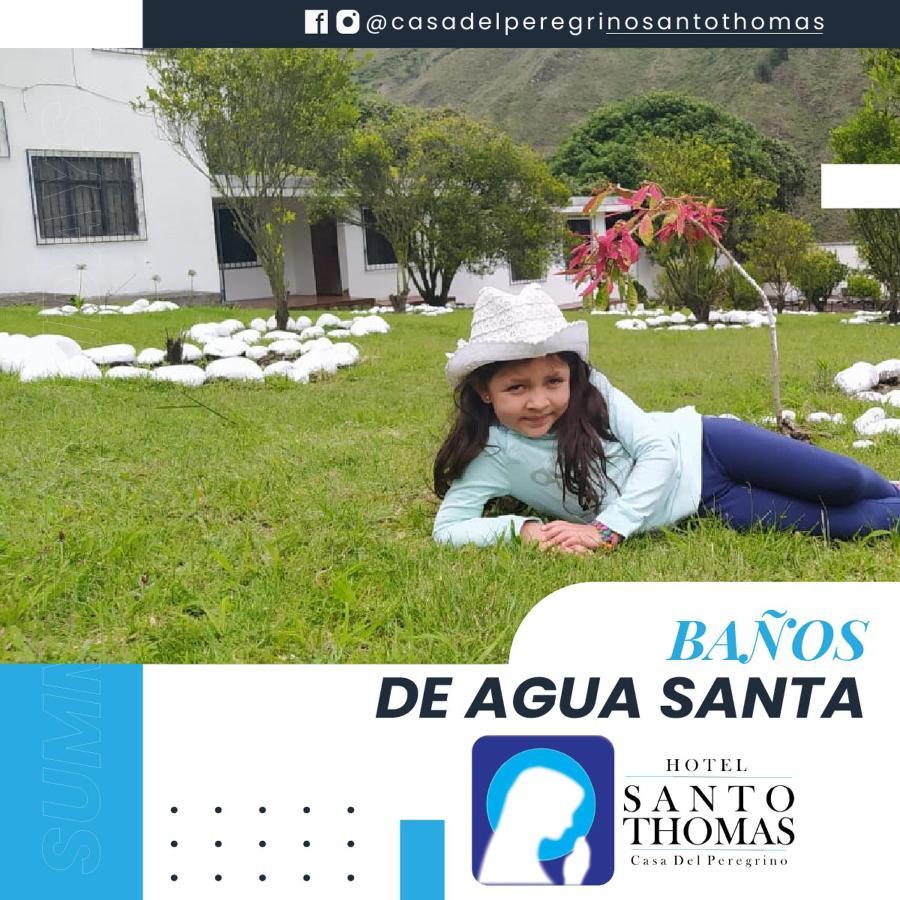 ホテル Casa Del Peregrino Santo Thomas バーニョス エクステリア 写真