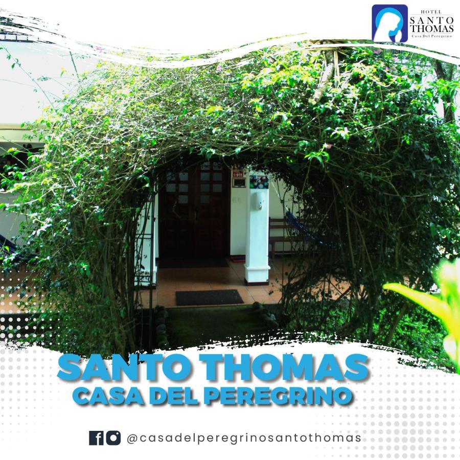 ホテル Casa Del Peregrino Santo Thomas バーニョス エクステリア 写真