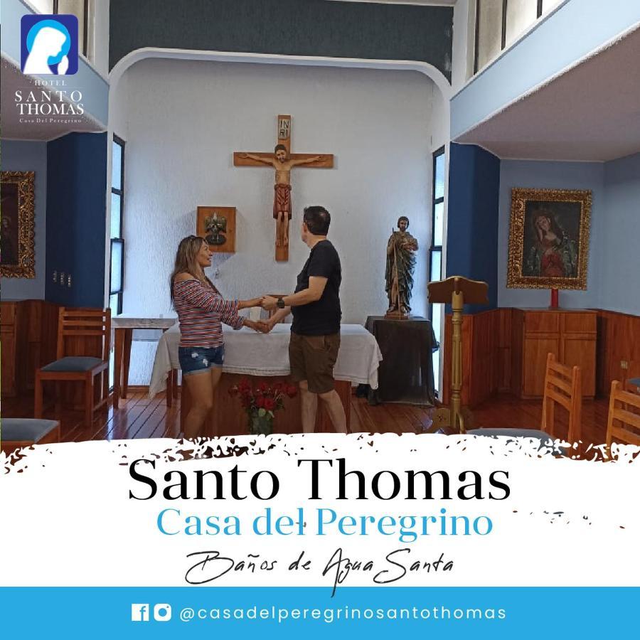 ホテル Casa Del Peregrino Santo Thomas バーニョス エクステリア 写真