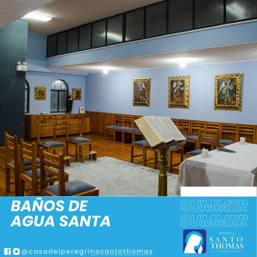 ホテル Casa Del Peregrino Santo Thomas バーニョス エクステリア 写真