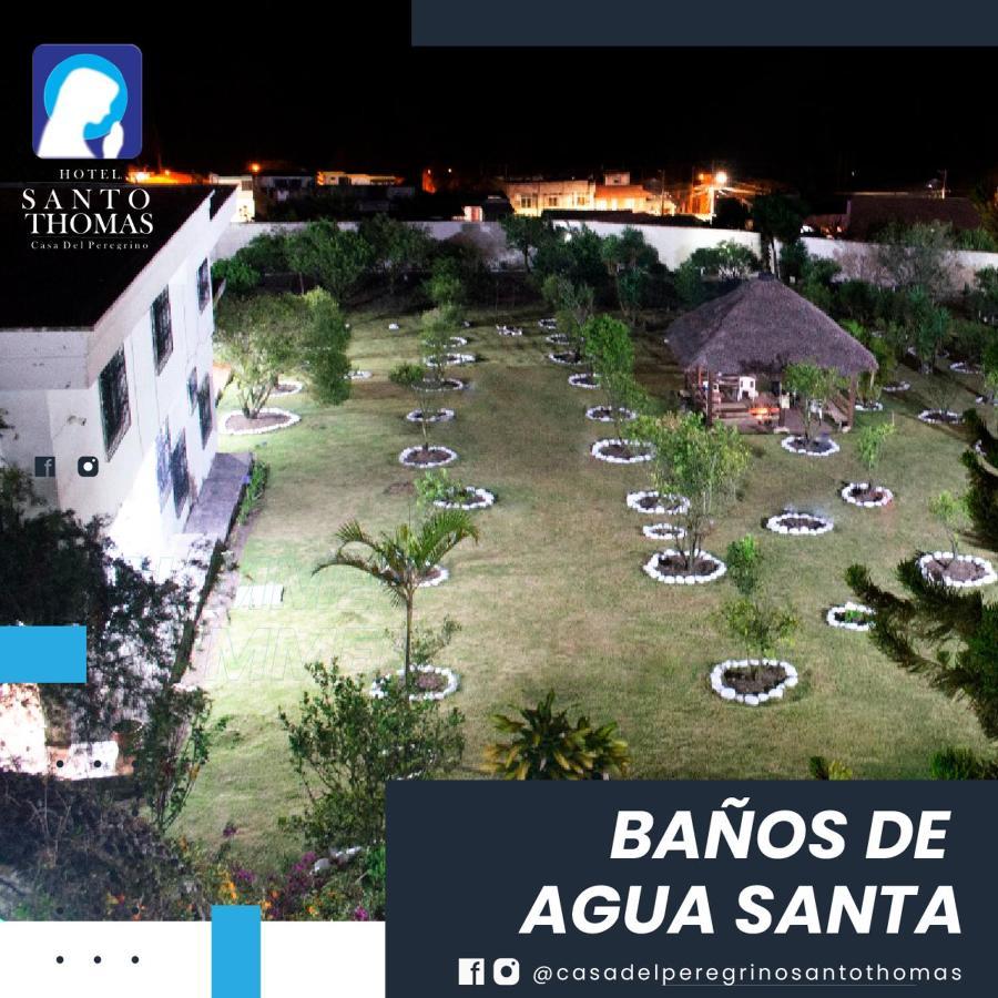 ホテル Casa Del Peregrino Santo Thomas バーニョス エクステリア 写真