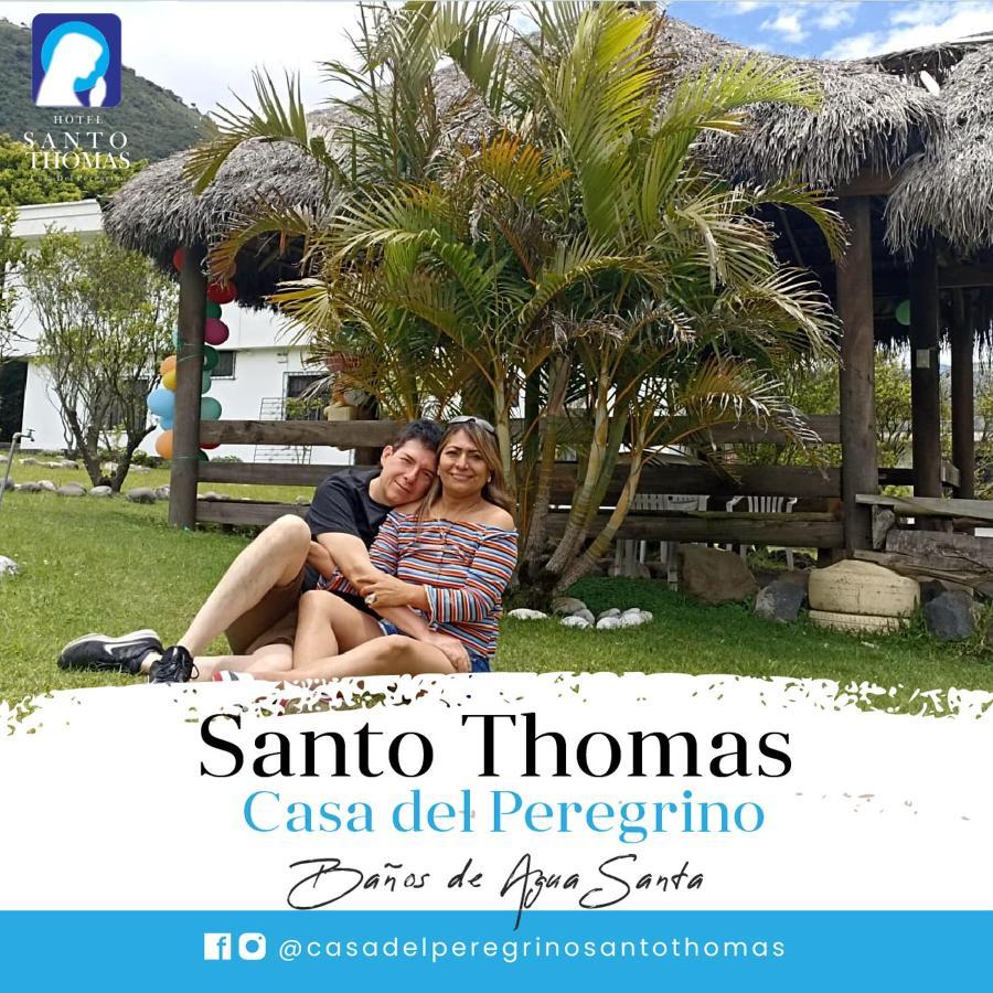 ホテル Casa Del Peregrino Santo Thomas バーニョス エクステリア 写真